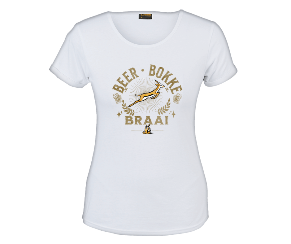 πΊππ₯ BEER BOKKE BRAAI β The Ultimate South African T-Shirt - Image 2