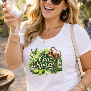 Wine-Ot Gin-Spired Tee | Gin Themed Tee | Gin Tee