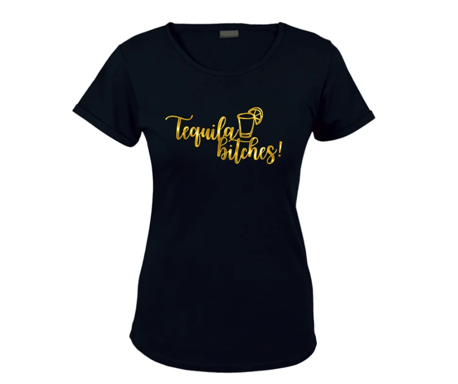 wine-Ot tequila bitches | Tequila Tee | Tequila lover t-shirt