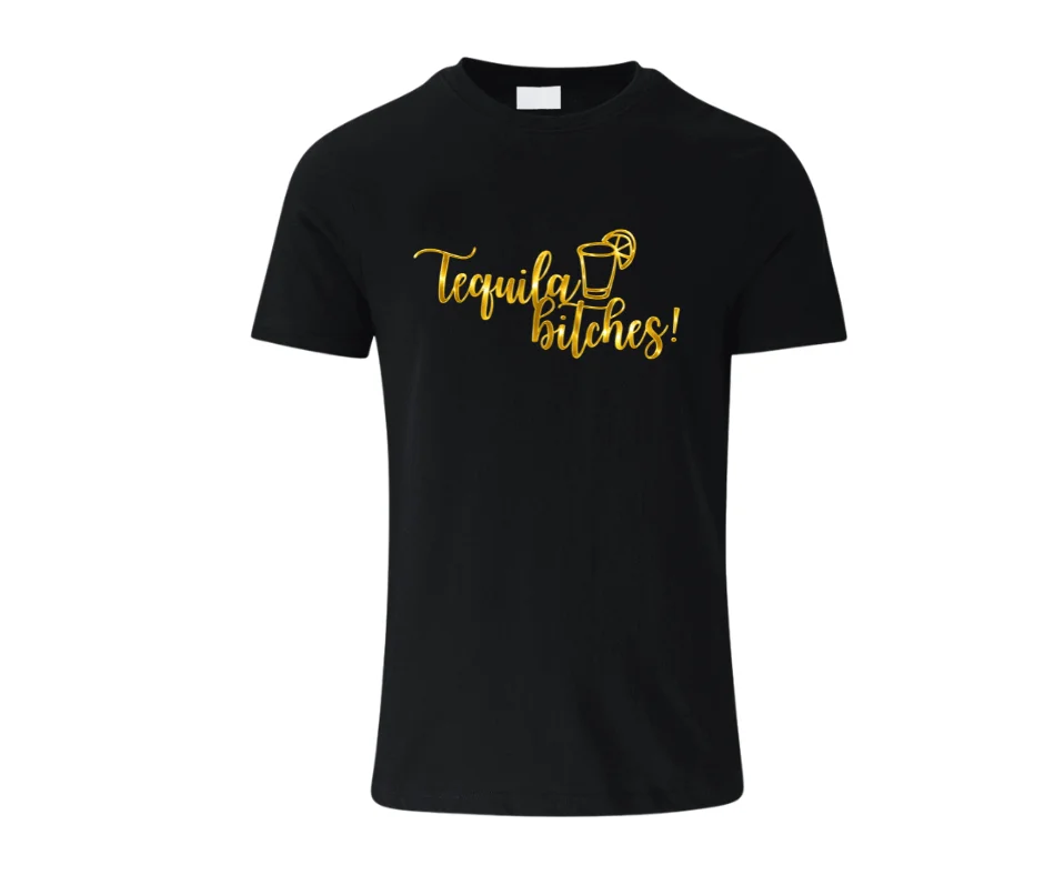 wine-Ot tequila bitches | Tequila Tee | Tequila lover t-shirt