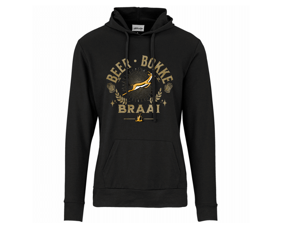 Beer, Bokke, Braai Hoodie