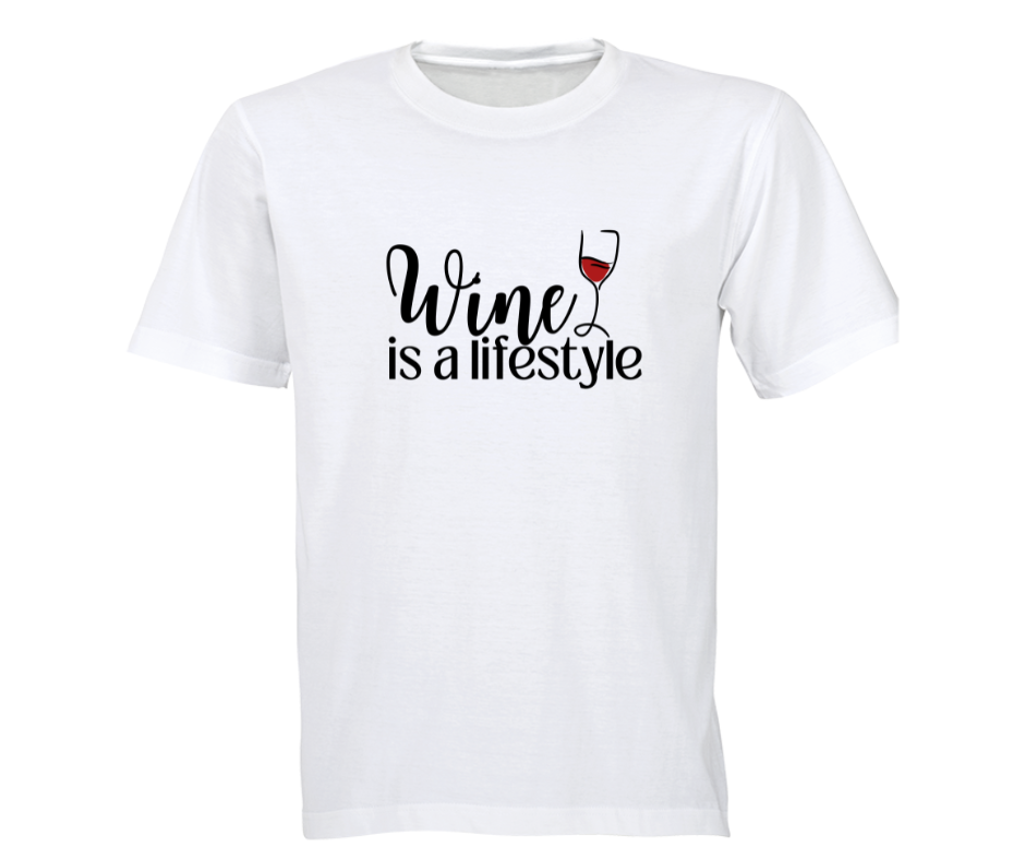 Wine Is a Lifestyle Tee - Image 4