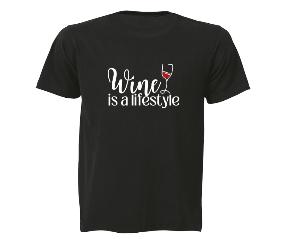 Wine Is a Lifestyle Tee - Image 5