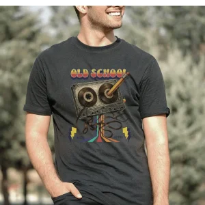 Wine-Ot Old School Tape Deck Tee | Old School T-Shirt
