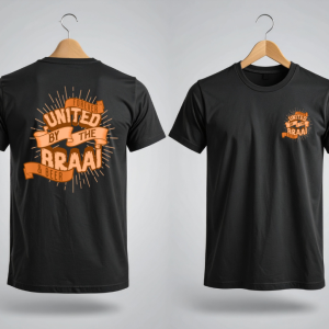 Graphic beer shirt displayed