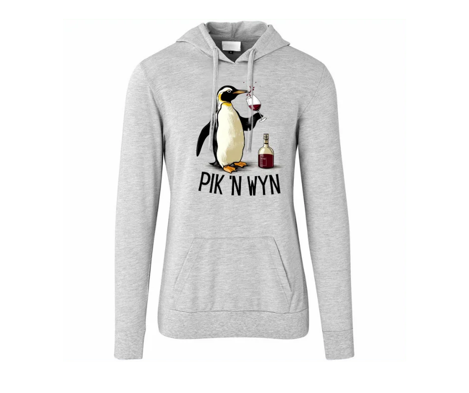 Wine-ot Pik 'n Wyn Hoodie | Wine Themed Hoodie | Local humour hoodie