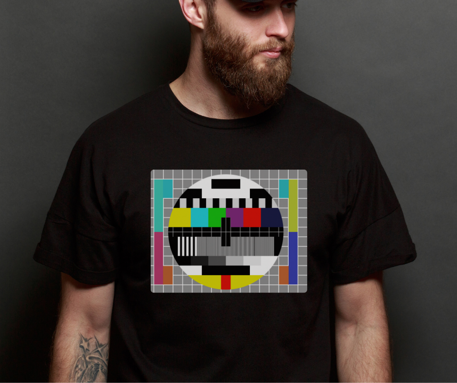 retro signal tshirt