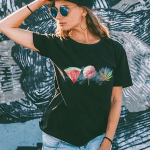 Watermelon, Sugar & High Graphic T-Shirt | Retro Themed T-shirts