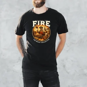 Wine-Ot Respect the Fire Tee – The Braai Collective | Braai Themed T-Shirt | Wine-Ot T-Shirt