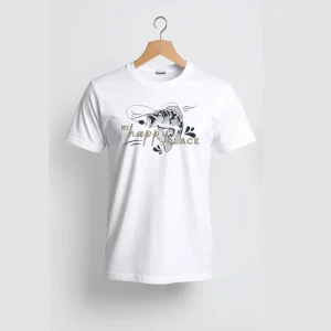 Wine-Ot My Happy Place Fishing T-Shirt | fishing T-Shirt