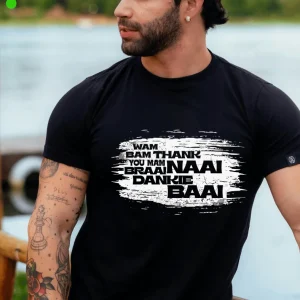 Wine-Ot “Wam Bam Thank You Mam – Braai Naai Dankie Baai” Tee | Braai Themed T-Shirt | Wine-Ot T-shirts