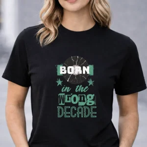 Wine-Ot Born in the Wrong Decade T-Shirt | Old School Themed T-Shirts