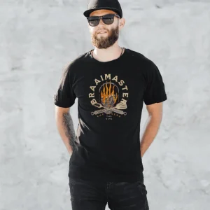 Wine -Ot Braai King – The Legend “Hot Off The Fire” T-Shirt | Braaimaster T-Shirt | Braai Themed T-Shirts