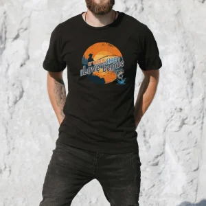 Wine-Ot I Love It When She Bends Tee | Fishing Life Tee | wine-Ot T-Shirts