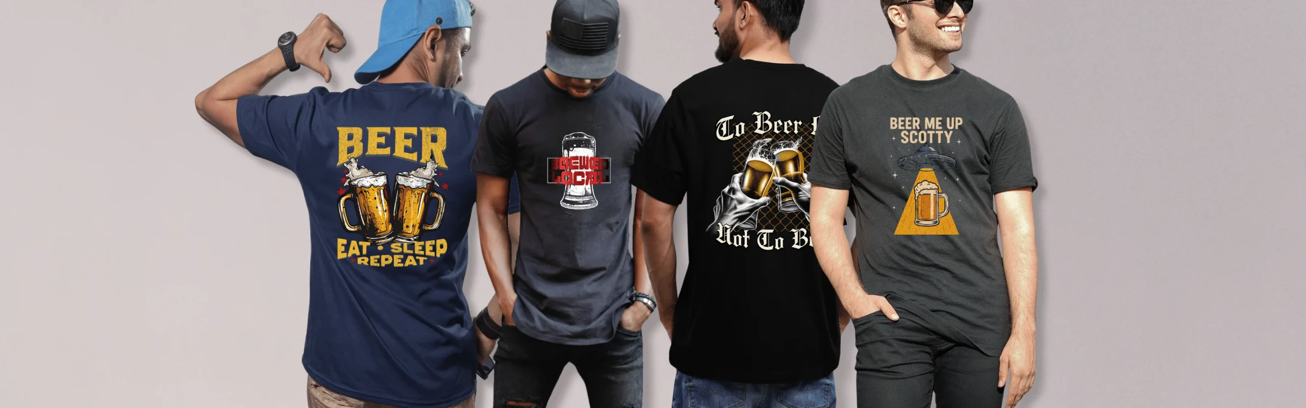 Wine-Ot Beer Range of Shirts  | Beer Themed T=Shirrts