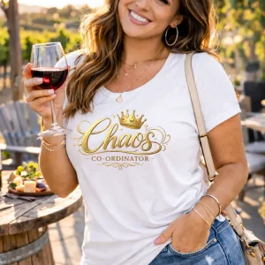 Wine-Ot Chaos Co-Ordinator Tee | Mom's Tee | Mothers Day Tee