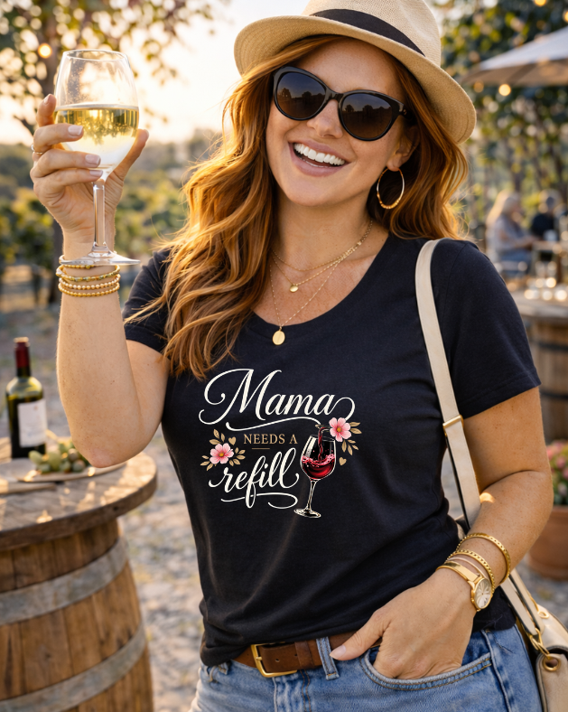 Wine-Ot Mom's Life T-Shirts Wine-Ot Mom's Life T-Shirts | Mom's Tee | Mothers Day T-Shirt