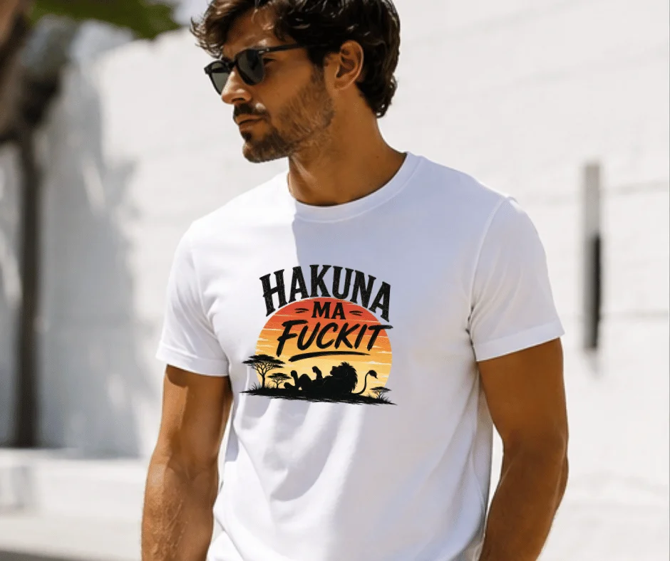 wine-Ot Hakuna Ma Fuckit T-Shirt | Passive aggressive Tee