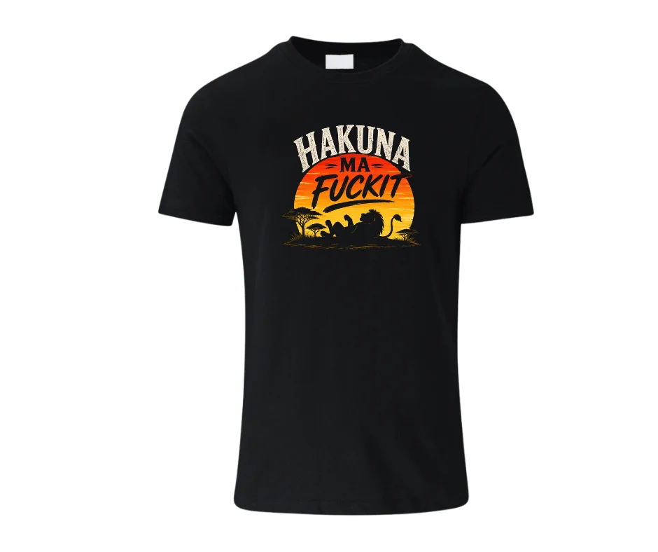 wine-Ot Hakuna Ma Fuckit T-Shirt | Passive aggressive Tee