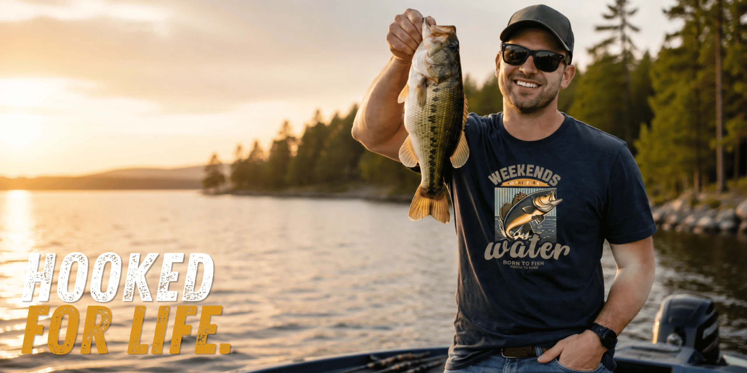 Wine-Ot The Fishing Life Range of Tee's | Fishing Themed T-shirts