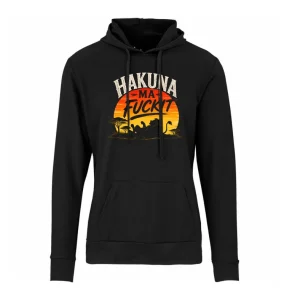 unfiltered energy | graphic hoodie | wine-Ot hakuna ma fuck it hoodie