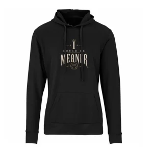 unfiltered energy | graphic hoodie | wine-Ot I could be meaner hoodie